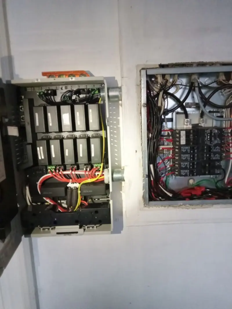 Electrical panel upgrade completed for Ring Doorbell Installation in Westmont